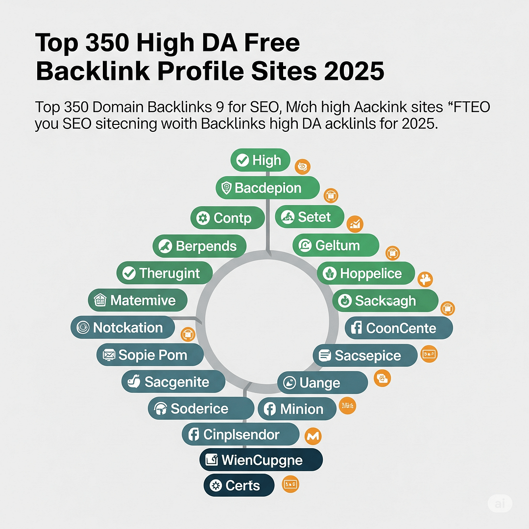 High DA Free Backlink Profile Sites List
